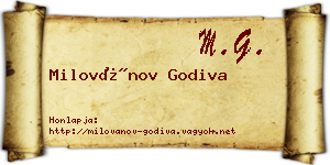 Milovánov Godiva névjegykártya